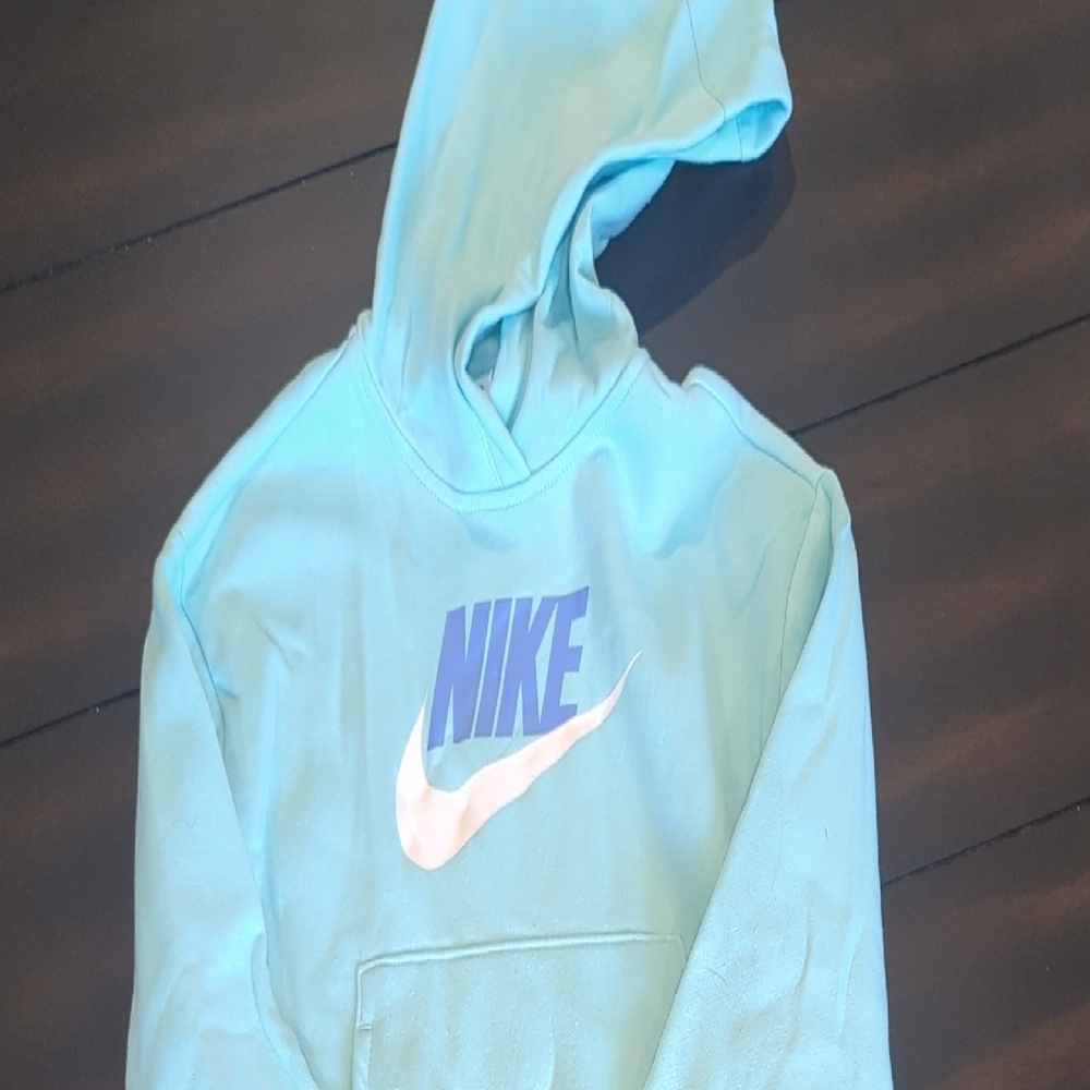Nike Sky Blue Pullover Hoodie
